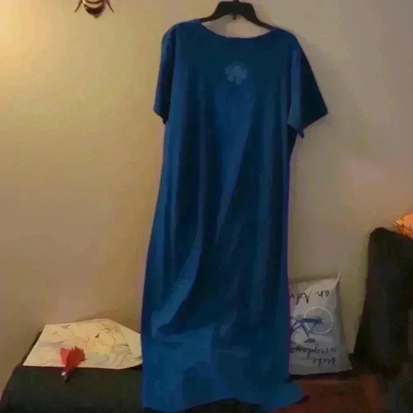 superline, medium, blue dress - Picture 7 of 8